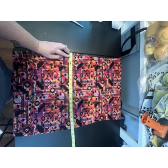 LuLaRoe Julia Dress Size Small NWT Pink & Black Geometric Bodycon Fast Shipping - Picture 9 of 11